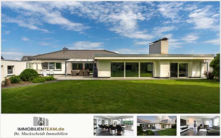 exklusiver bungalow in top lage am rande des ruhrgebietes