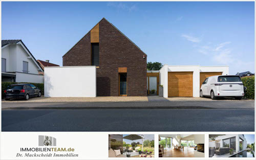Designhaus in Hamminkeln-Marienthal – Hausansicht