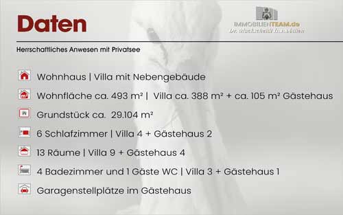 romantische herrschaftliche Villa mit See in Alleinlage am rechten Niederrhein zu verkaufen