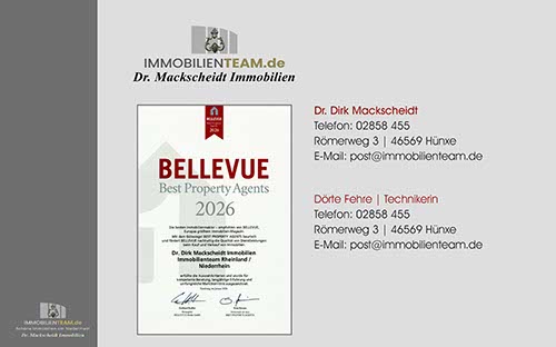 romantische herrschaftliche Villa mit See in Alleinlage am rechten Niederrhein zu verkaufen