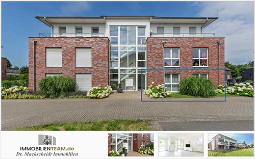 Moderne barrierearme Eigentumswohung in Hünxe am Niederrhein
