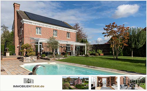 Exklusives und modernes Haus im belgischen Landhausstil in Langenfeld