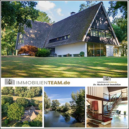 Exklusives Einfamilienhaus in bester direkt am Rhein | Niederrhein | NRW