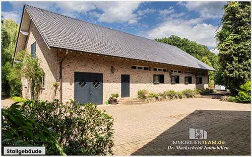 Reitanlage am Niederrhein nähe Ruhrgebiet