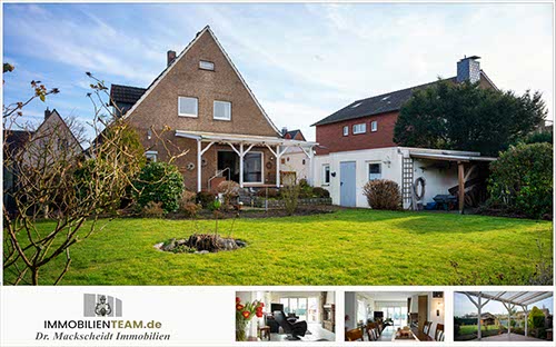 Freistehendes Einfamilienhaus in schöner Lage von Voerde Friedrichsfeld zu verkaufen